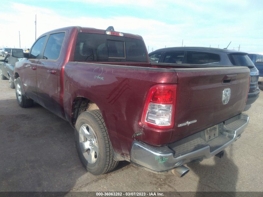 2022 RAM 1500 LONE STAR VIN: 1C6RREFT2NN113705