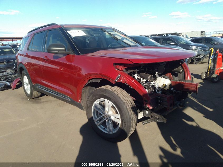 2021 FORD EXPLORER XLT VIN: 1FMSK7DH3MGB71281