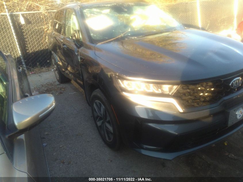 2021 KIA SORENTO S VIN: 5XYRL4LC3MG041346
