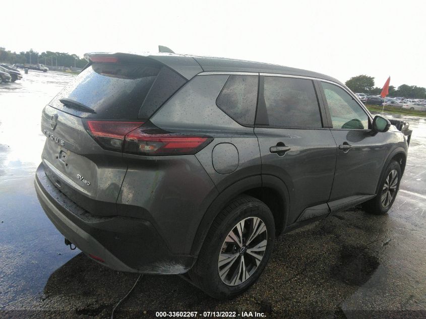 2022 NISSAN ROGUE SV VIN: 5N1BT3BB9NC671149