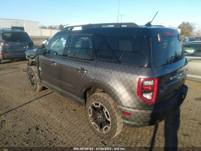 2022 FORD BRONCO SPORT OUTER BANKS VIN: 3FMCR9C66NRD24032