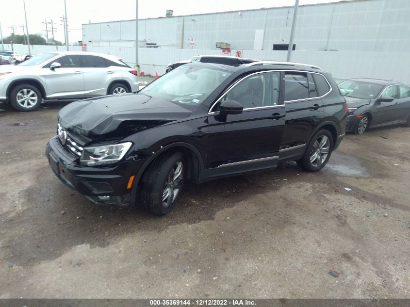 2021 VOLKSWAGEN TIGUAN SE/SE R-LINE BLACK/SEL VIN: 3VV3B7AXXMM023222