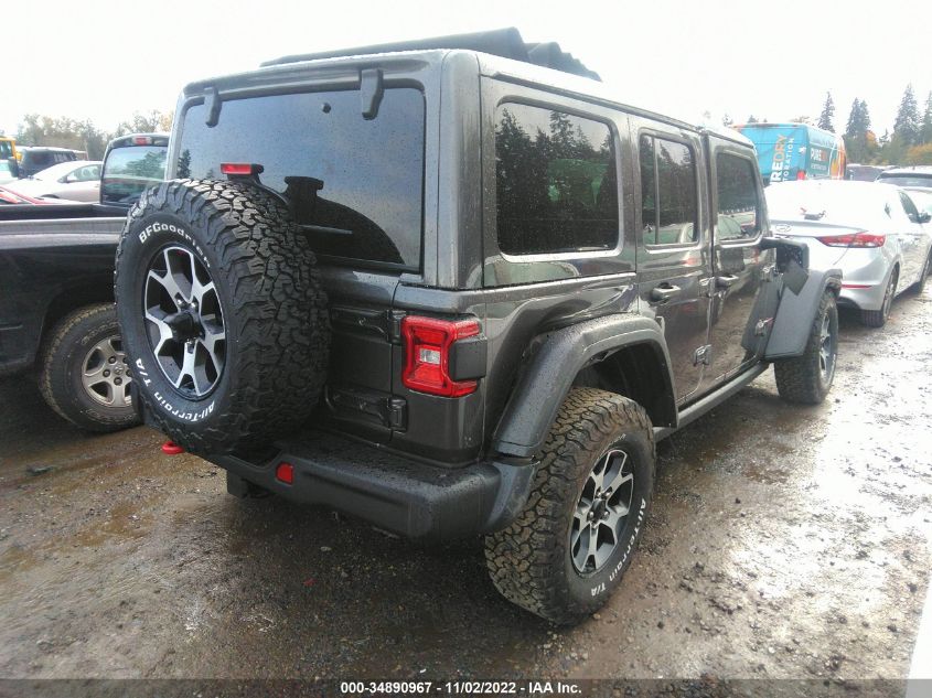 2021 JEEP WRANGLER UNLIMITED RUBICON VIN: 1C4HJXFG3MW526526