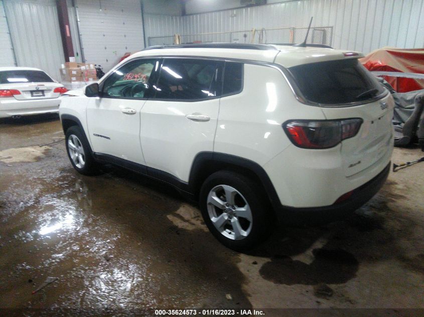 2021 JEEP COMPASS LATITUDE VIN: 3C4NJDBB1MT504218
