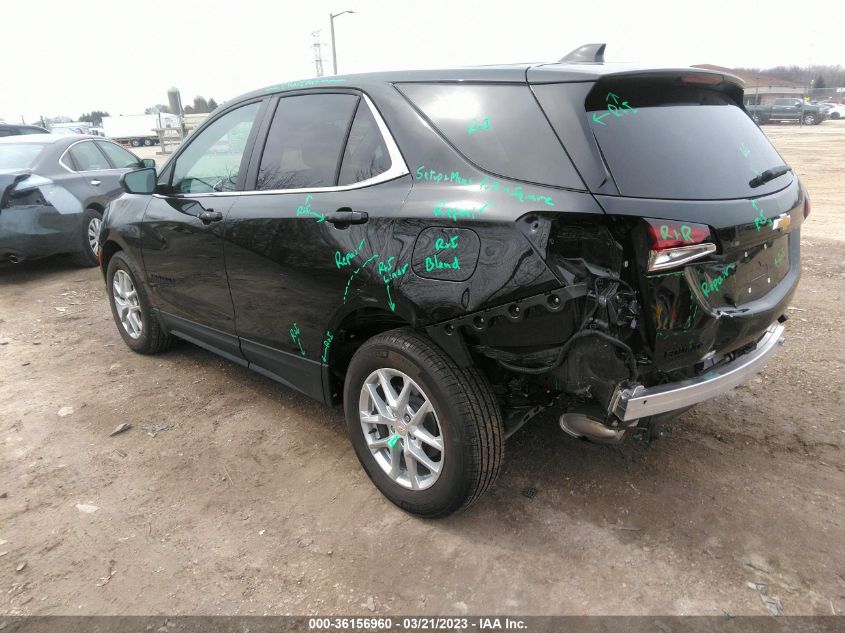 2022 CHEVROLET EQUINOX LT VIN: 3GNAXKEV1NL287592