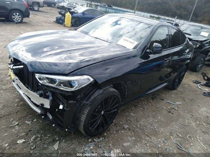 2021 BMW X6 M50I VIN: 5UXCY8C05M9F47641