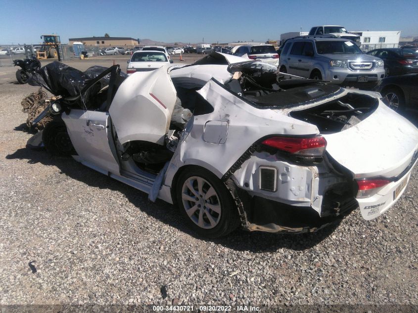 2020 TOYOTA COROLLA LE VIN: JTDEPRAE2LJ017574