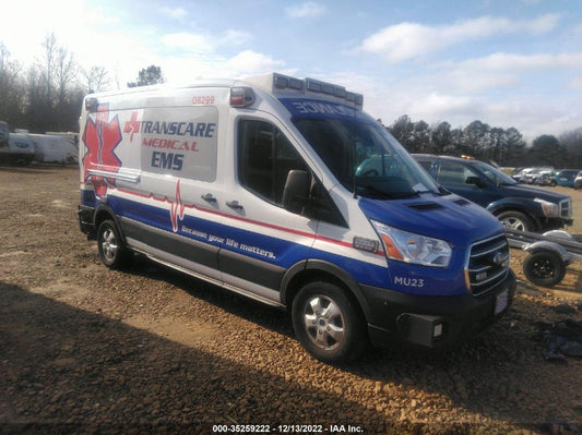 2020 FORD TRANSIT CARGO VAN VIN: 1FDBR1CG4LKB50307