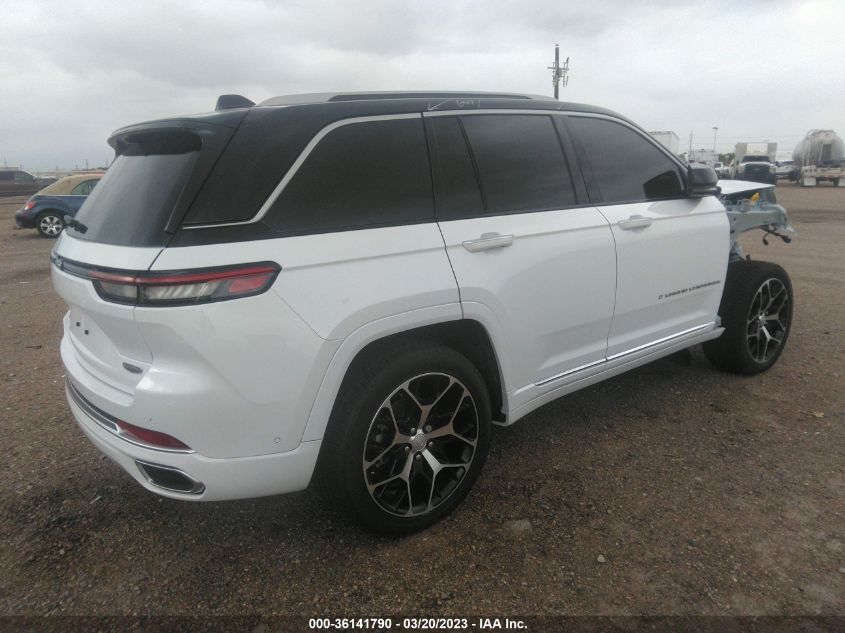 2023 JEEP GRAND CHEROKEE SUMMIT RESERVE VIN: 1C4RJHEG1P8712490