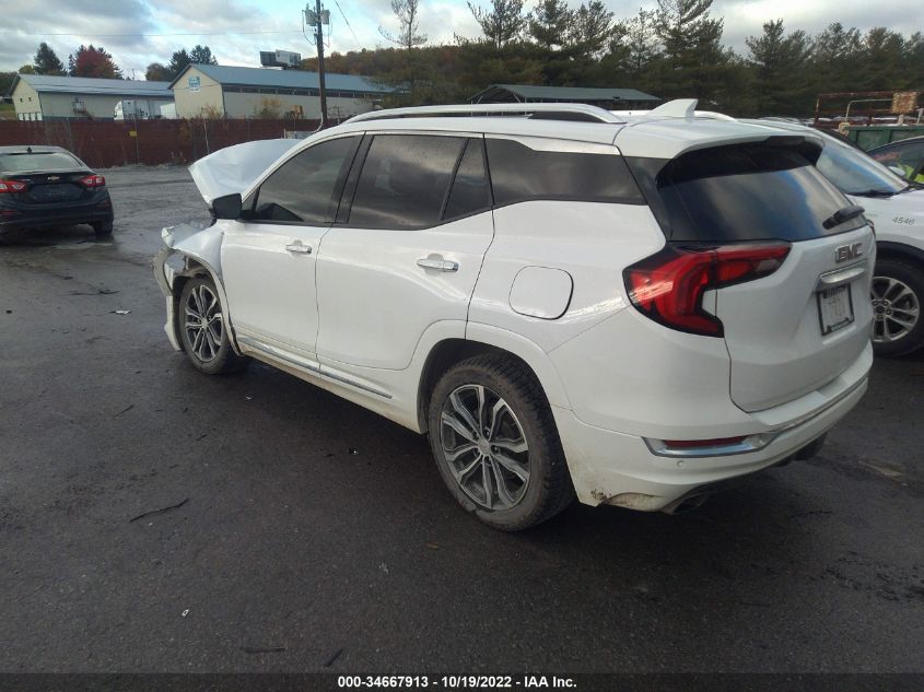 2020 GMC TERRAIN DENALI VIN: 3GKALXEX9LL331262