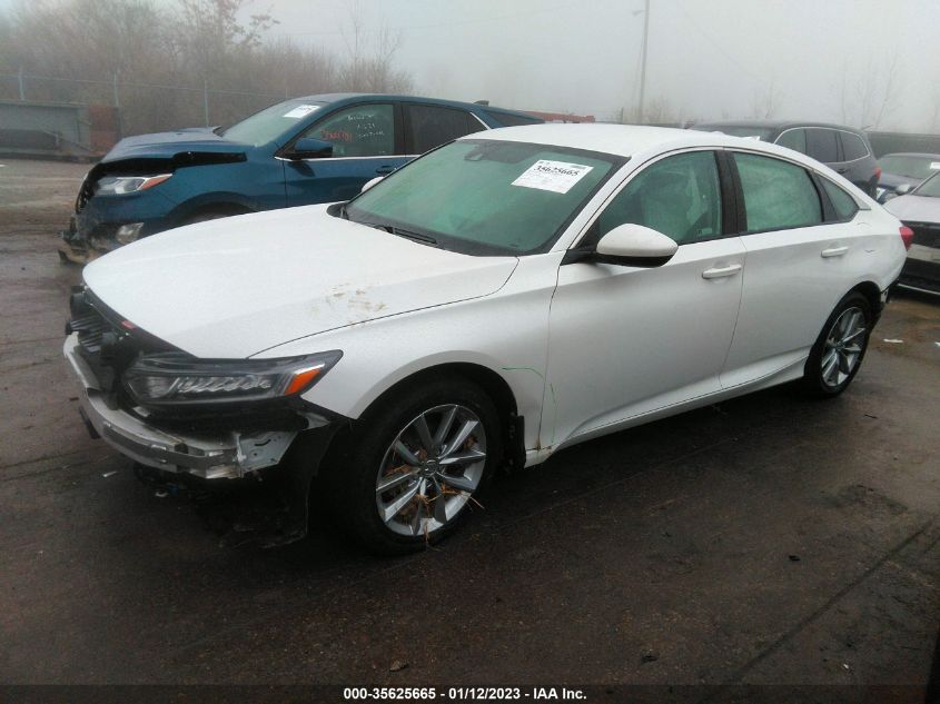 2022 HONDA ACCORD SEDAN LX VIN: 1HGCV1F19NA053836