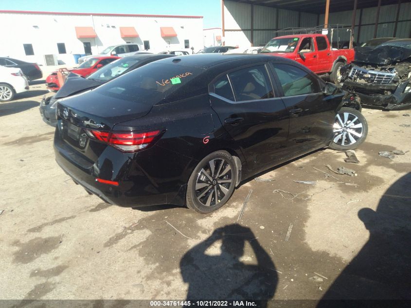 2022 NISSAN SENTRA SV VIN: 3N1AB8CV6NY285100