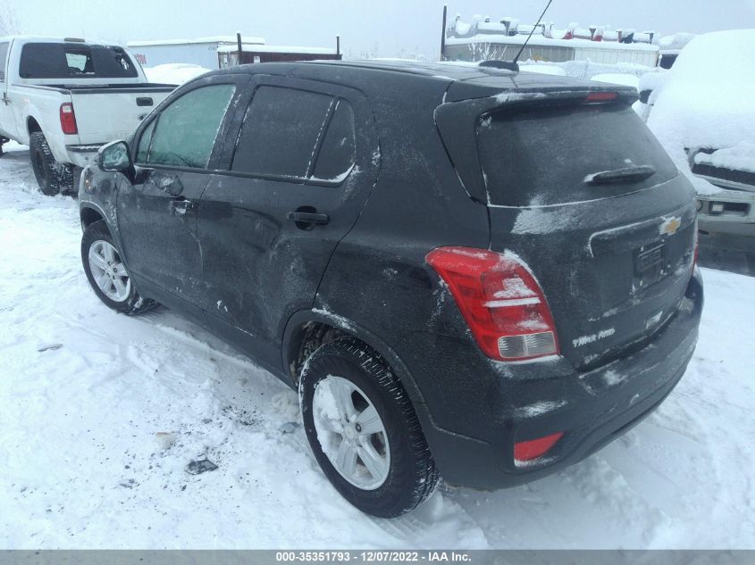 2022 CHEVROLET TRAX LS VIN: KL7CJNSMXNB510453