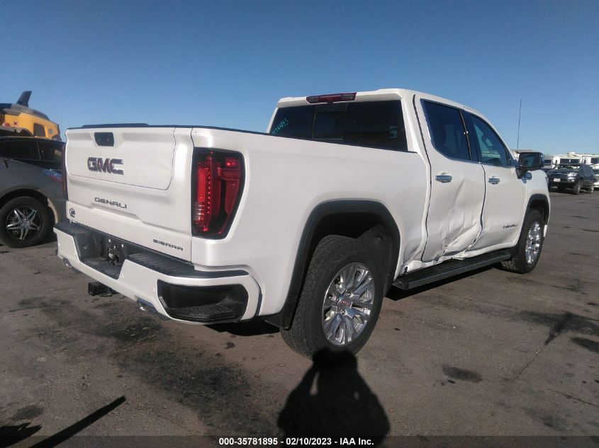 2022 GMC SIERRA 1500 DENALI VIN: 3GTUUGETXNG639040
