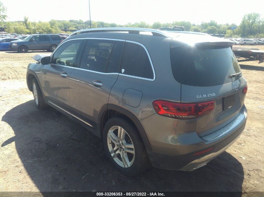 2021 MERCEDES-BENZ GLB GLB 250 VIN: W1N4M4HB7MW146894