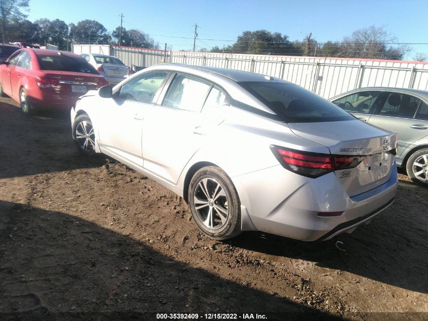 2021 NISSAN SENTRA SV VIN: 3N1AB8CV6MY261006