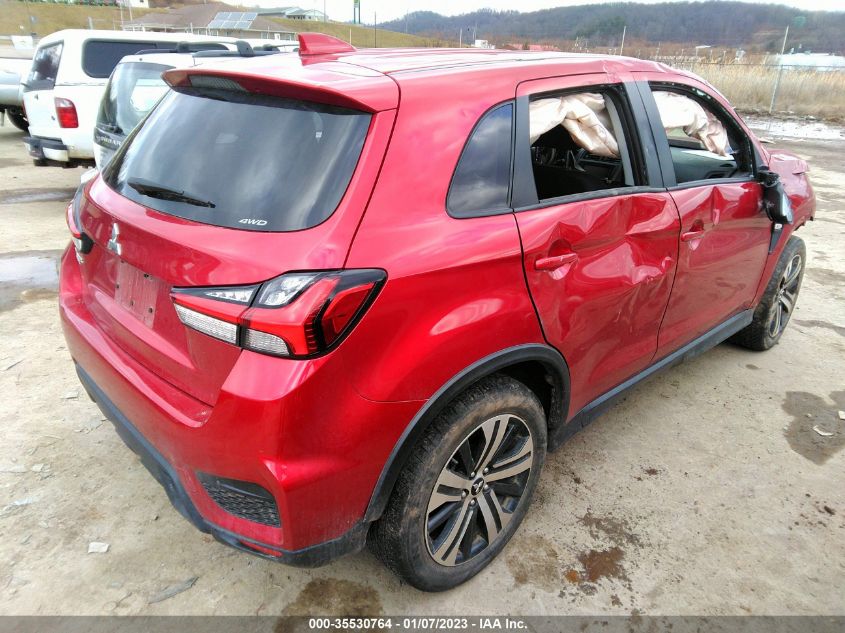 2021 MITSUBISHI OUTLANDER SPORT ES/SE/LE/BE VIN: JA4ARUAU6MU031412