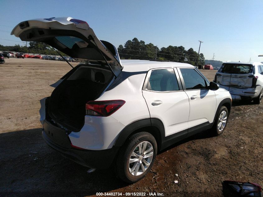 2021 CHEVROLET TRAILBLAZER LS VIN: KL79MMS21MB178136
