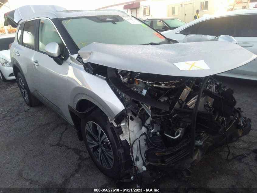 2022 NISSAN ROGUE SV VIN: JN8BT3BA3NW043960