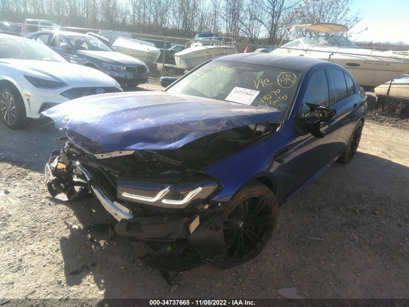 2021 BMW M5 VIN: WBS83CH01MCH54301