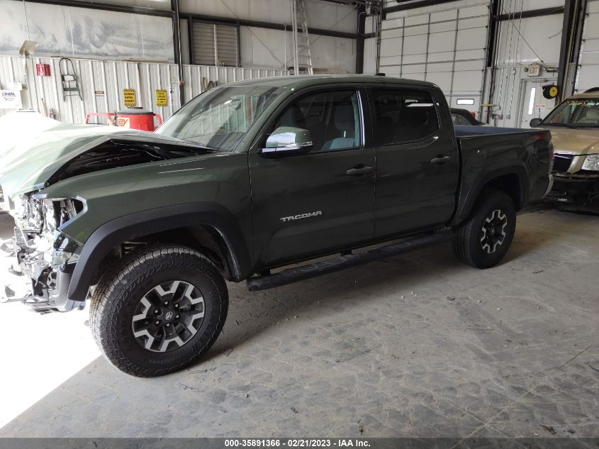 2022 TOYOTA TACOMA 4WD SR/SR5/TRD SPORT VIN: 3TMCZ5AN2NM518044