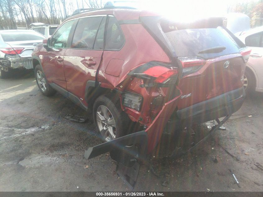 2022 TOYOTA RAV4 HYBRID LE VIN: 4T3MWRFV9NU070591