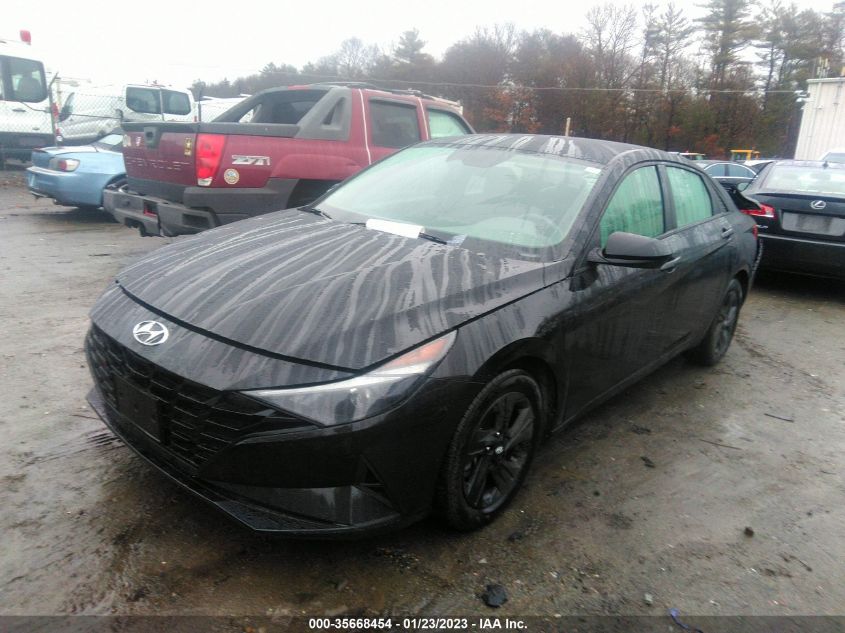 2022 HYUNDAI ELANTRA SEL VIN: 5NPLS4AG1NH054346