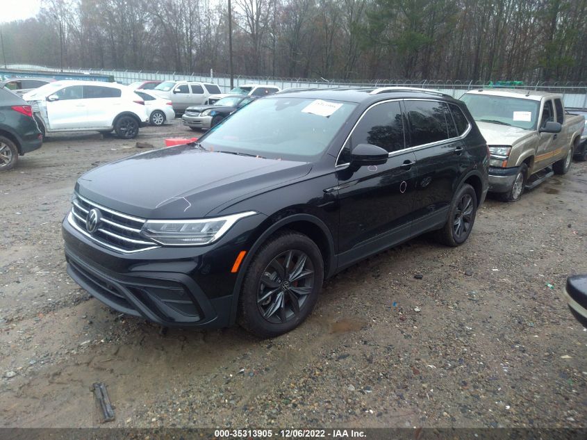 2022 VOLKSWAGEN TIGUAN SE VIN: 3VV3B7AX3NM115208