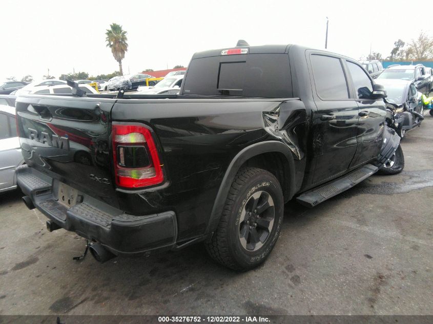 2021 RAM 1500 REBEL VIN: 1C6SRFLT3MN547271