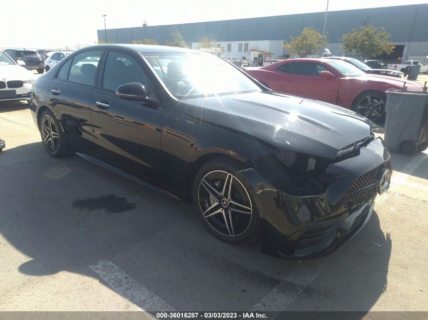 2022 MERCEDES-BENZ C-CLASS C 300 VIN: W1KAF4GB9NR053239