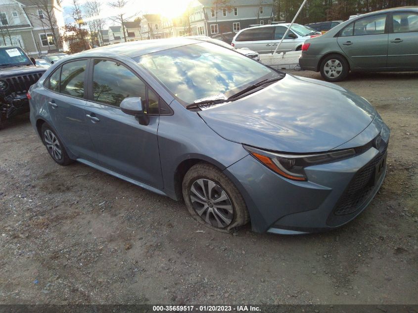 2022 TOYOTA COROLLA HYBRID LE VIN: JTDEAMDE6NJ054890