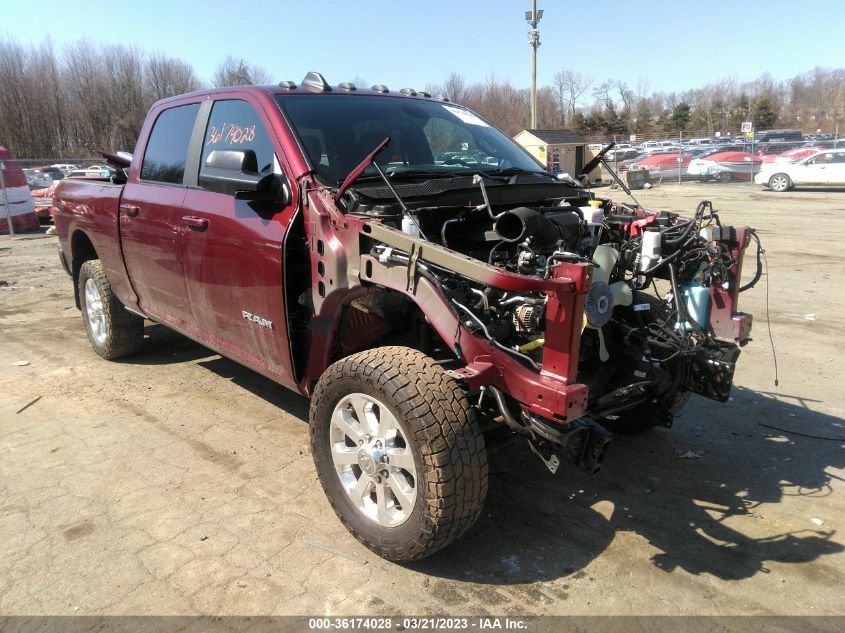 2022 RAM 2500 BIG HORN VIN: 3C6UR5DJ8NG124843
