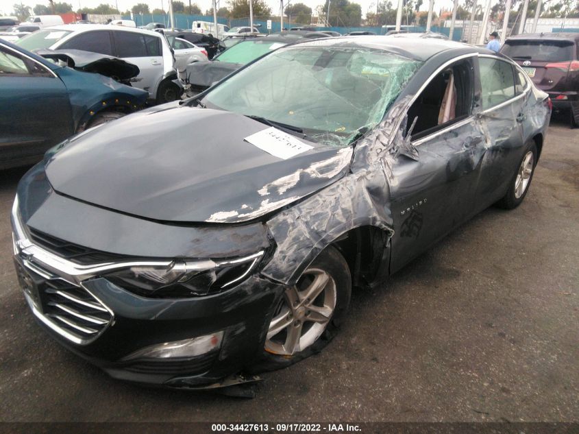 2020 CHEVROLET MALIBU LS VIN: 1G1ZB5STXLF143490