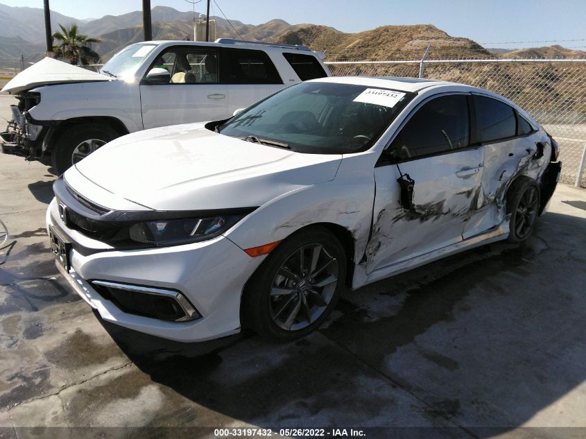 2021 HONDA CIVIC SEDAN EX-L VIN: 19XFC1F76ME209994