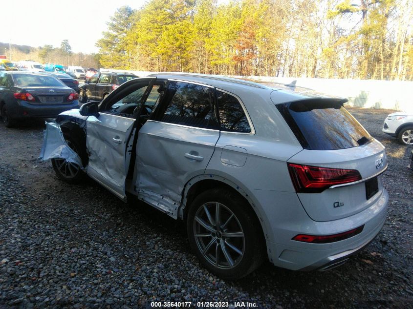 2021 AUDI Q5 PREMIUM PLUS VIN: WA1E2AFY6M2029204