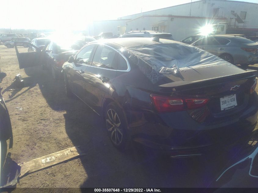 2022 CHEVROLET MALIBU RS VIN: 1G1ZG5ST9NF203327