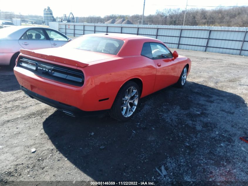 2022 DODGE CHALLENGER GT VIN: 2C3CDZJGXNH185327