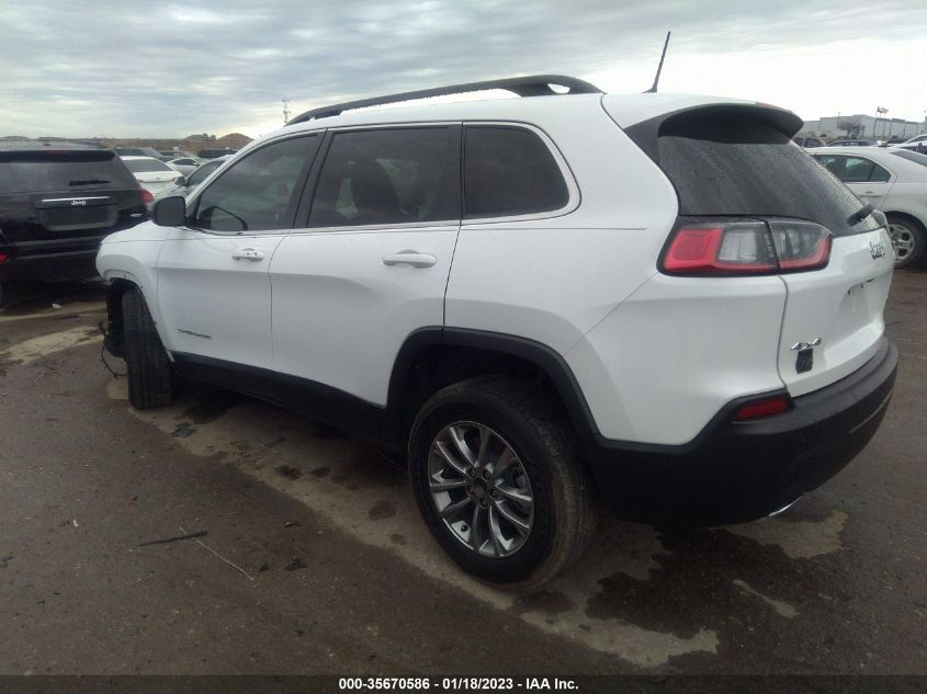 2022 JEEP CHEROKEE LATITUDE LUX VIN: 1C4PJMMX0ND501836