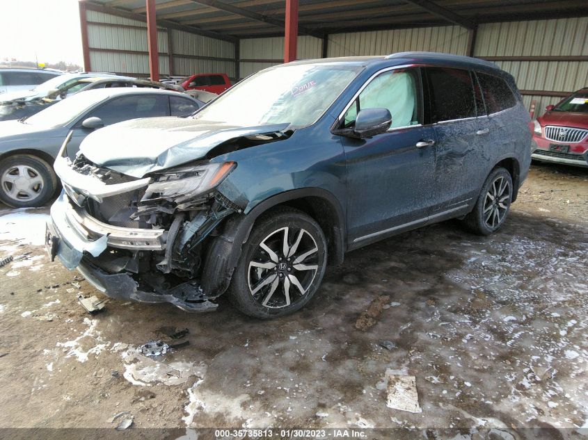 2021 HONDA PILOT TOURING 8-PASSENGER VIN: 5FNYF6H97MB026299