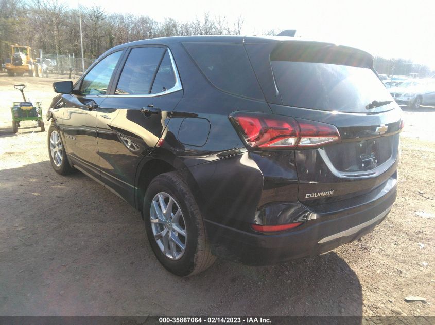 2023 CHEVROLET EQUINOX LT VIN: 3GNAXKEG6PL100836