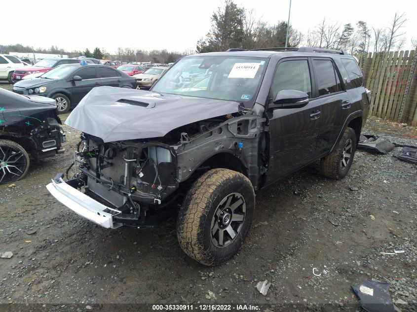 2021 TOYOTA 4RUNNER TRD OFF ROAD PREMIUM VIN: JTERU5JR5M5960554