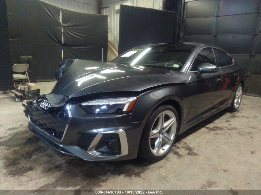 2021 AUDI A5 SPORTBACK S LINE PREMIUM PLUS VIN: WAUFACF56MA042181