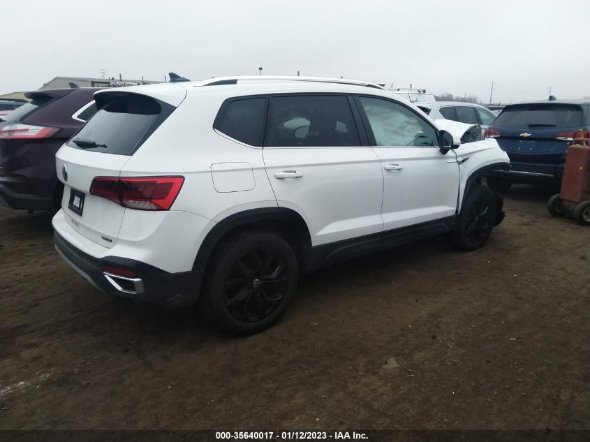 2022 VOLKSWAGEN TAOS SE VIN: 3VVWX7B27NM027098