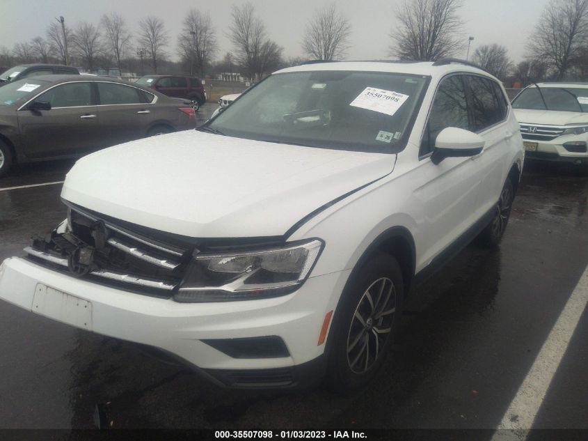 2021 VOLKSWAGEN TIGUAN SE/SE R-LINE BLACK/SEL VIN: 3VV2B7AX1MM055245