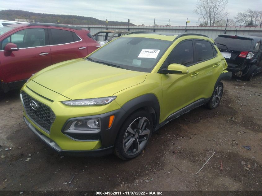 2020 HYUNDAI KONA ULTIMATE VIN: KM8K53A5XLU546237
