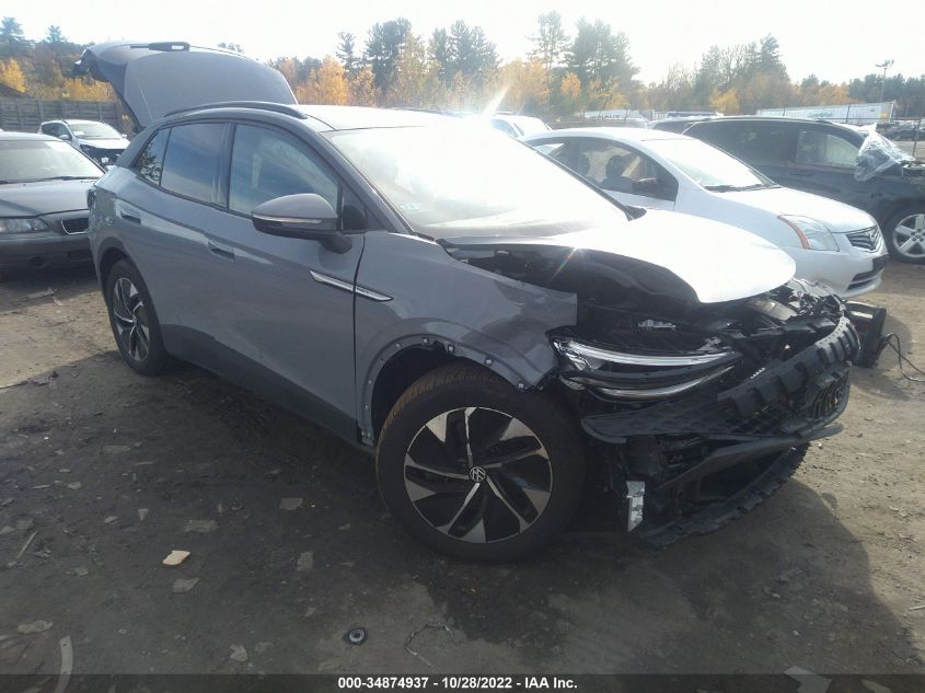 2021 VOLKSWAGEN ID.4 PRO S VIN: WVGTMPE28MP056555