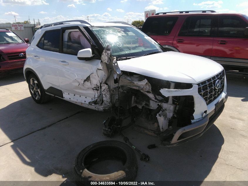 2021 HYUNDAI VENUE SEL VIN: KMHRC8A39MU105944