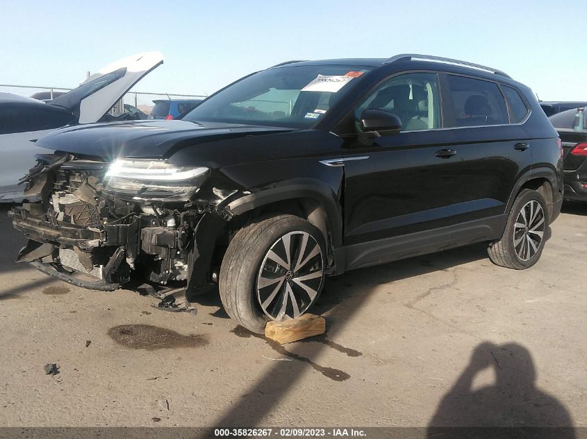 2022 VOLKSWAGEN TAOS SE VIN: 3VVTX7B21NM017069