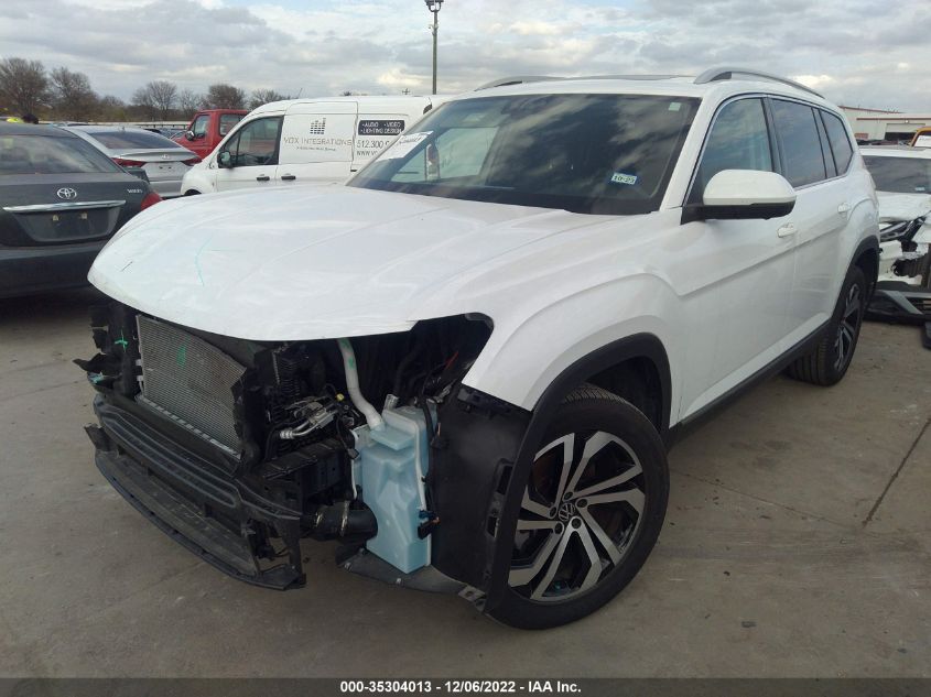 2021 VOLKSWAGEN ATLAS 2.0T SEL PREMIUM VIN: 1V2TP2CA4MC607854