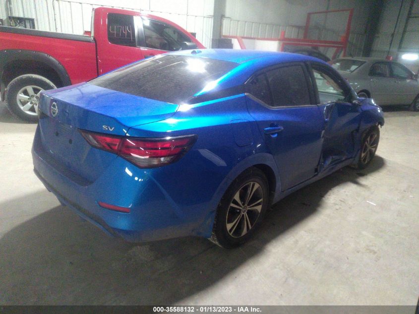 2021 NISSAN SENTRA SV VIN: 3N1AB8CV5MY267878